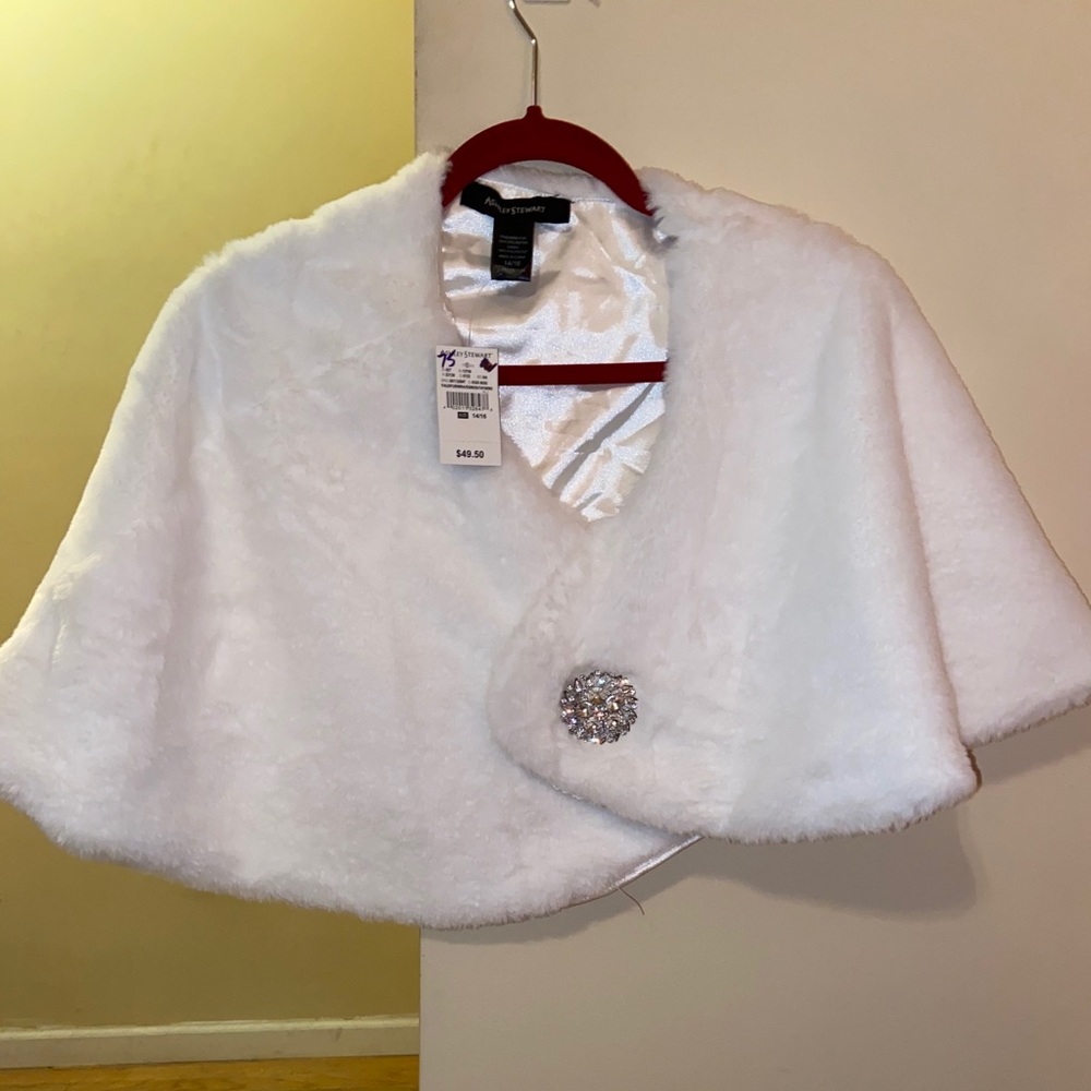 Faux Fur Cape